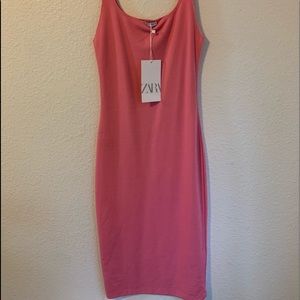 Pink Zara dress